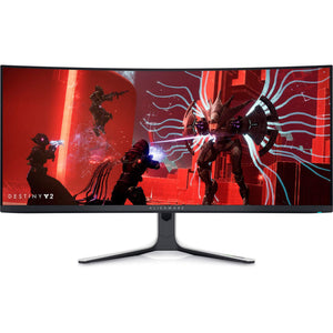 Alienware AW3423DW 34.2" 1440p HDR 175 Hz Curved Gaming Monitor Lunar Light + More
