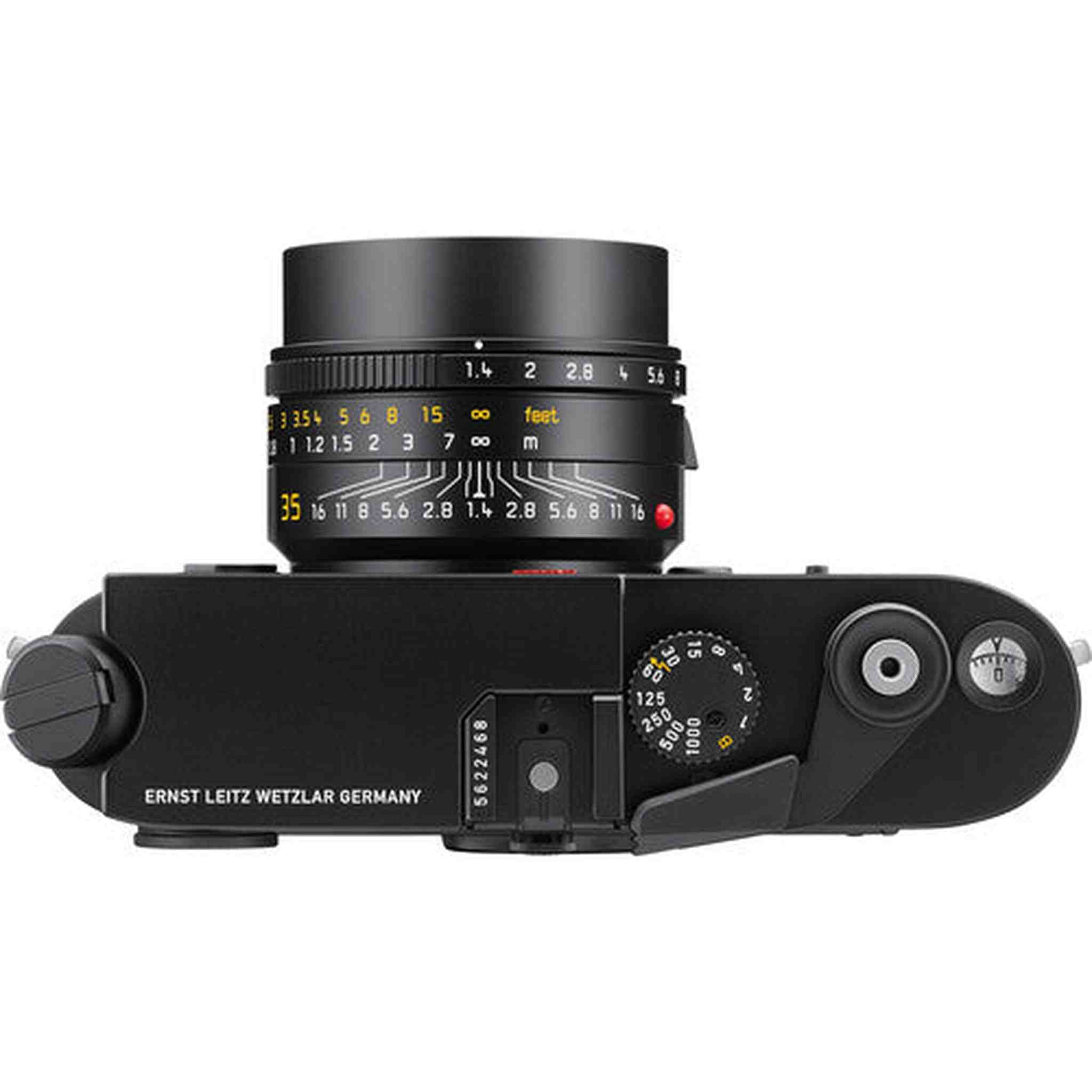 Leica M6 Rangefinder 35mm Camera Black #10557 Leica