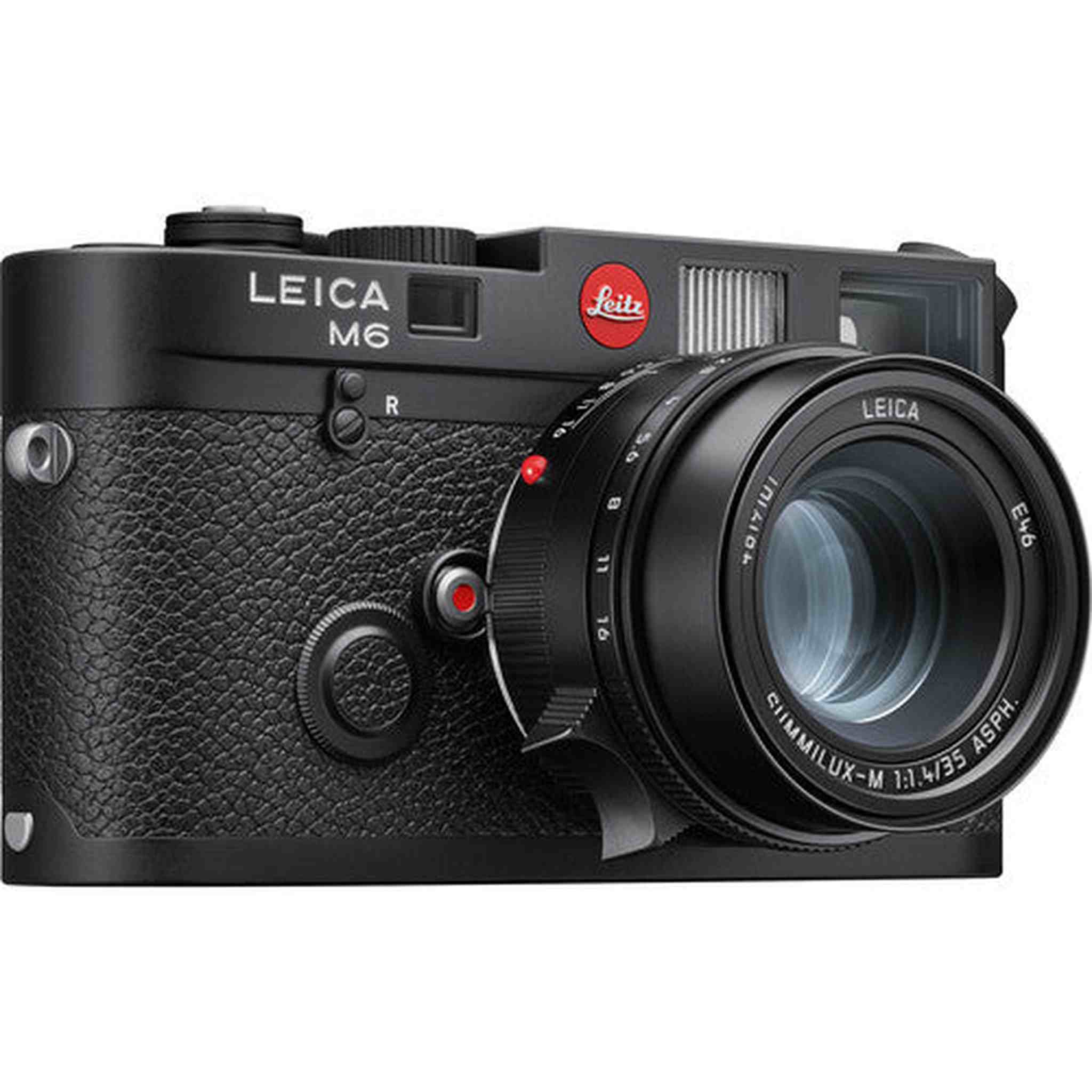 Leica M6 Rangefinder 35mm Camera Black #10557 Leica