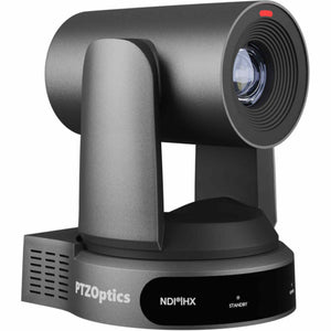 2 x PTZOptics Move 4K PTZ Camera with 30x Zoom Gray PT30X-4K-GY-G3 + SuperJoy PTZ Controller + 2 x Wall Mount PTZOptics