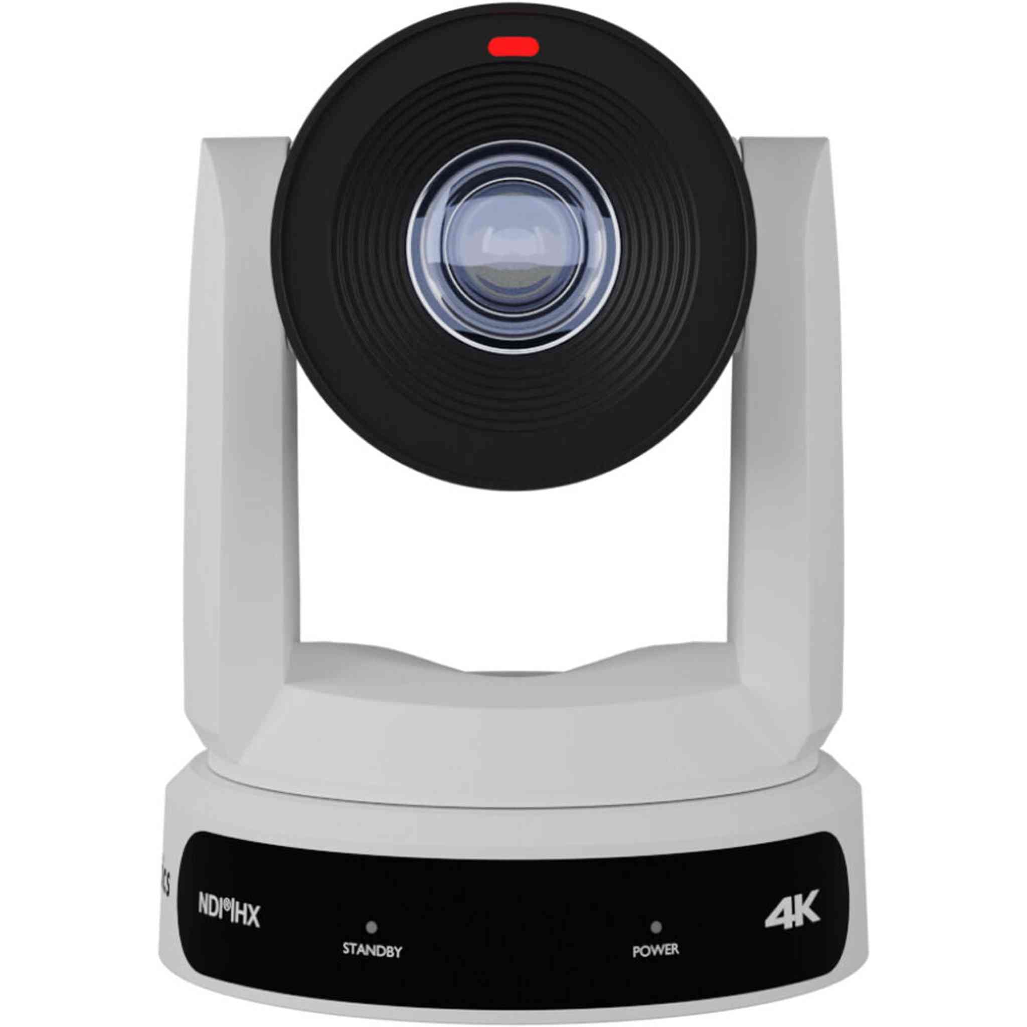 PTZOptics Move 4K PTZ Camera with 30x Zoom White PT30X-4K-WH-G3 + SuperJoy PTZ Controller + Wall Mount PTZOptics