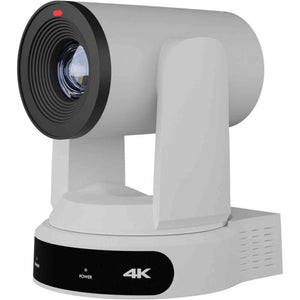 PTZOptics Move 4K PTZ Camera with 30x Zoom White PT30X-4K-WH-G3 + SuperJoy PTZ Controller