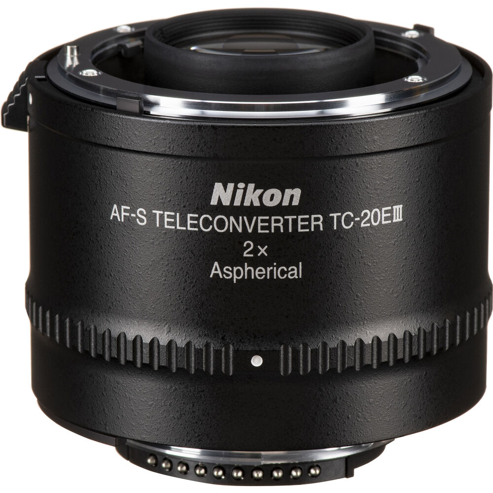 Nikon - AF-S Teleconverter TC-20E III 2x Extender Lens (2189) + 64GB Memory Card - Bundle