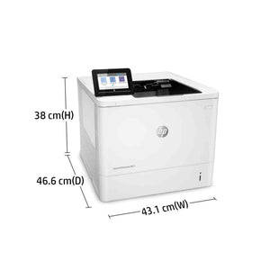HP M611dn Laserjet Enterprise B & W - Duplex - Printer + Printer Cable + More