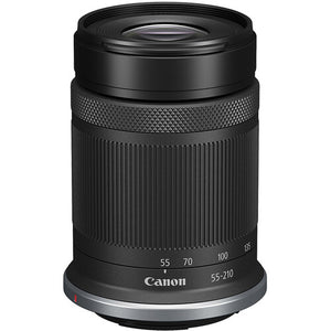 Canon RF-S 55-210mm f/5-7.1 IS STM Lens Canon RF for Landscape, Portrait - Bundle