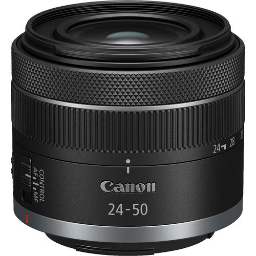 Canon RF 24-50mm f/4.5-6.3 IS STM Lens Canon RF Optical Image Stabilizaion - Bundle