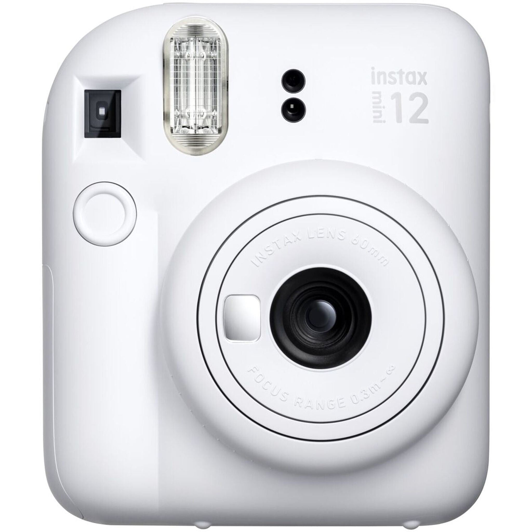 FUJIFILM INSTAX MINI 12 Instant Film Camera with Instant Film - Clay White