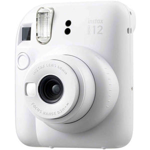 FUJIFILM INSTAX MINI 12 Instant Film Camera with Instant Film - Clay White