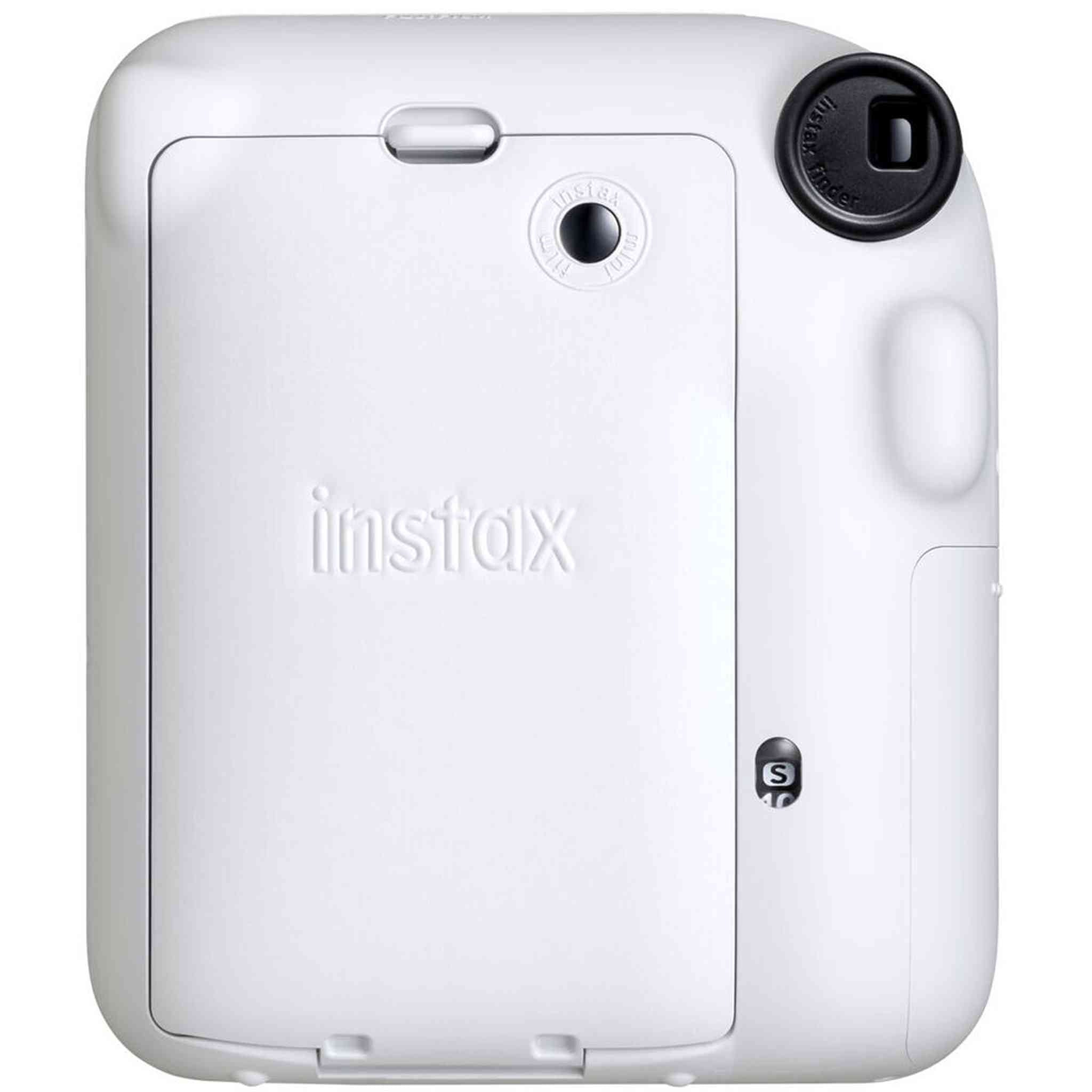FUJIFILM INSTAX MINI 12 Instant Film Camera with Instant Film - Clay White