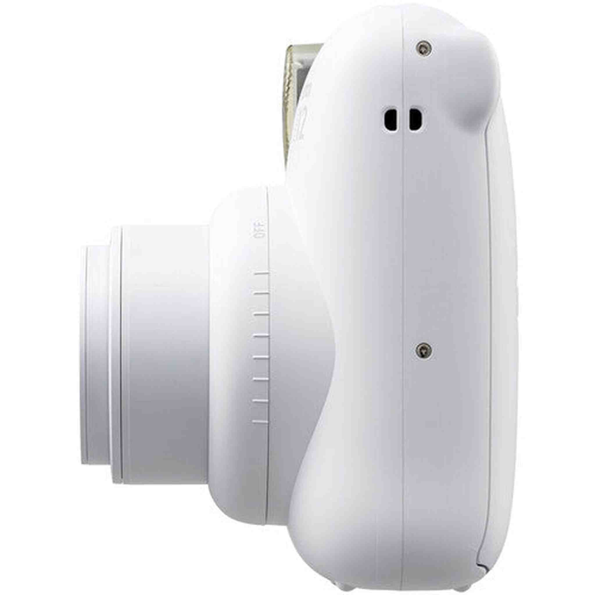 FUJIFILM INSTAX MINI 12 Instant Film Camera with Instant Film - Clay White