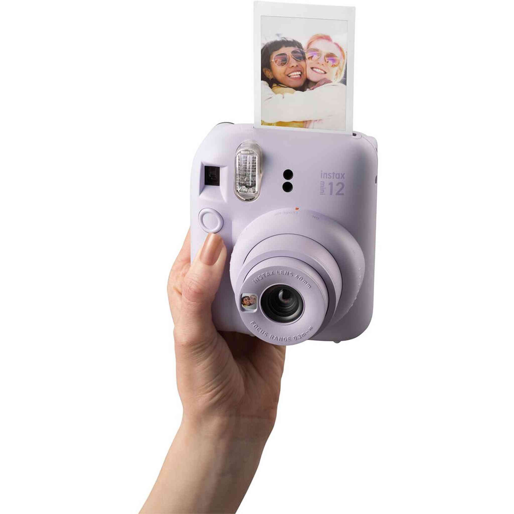 FUJIFILM INSTAX MINI 12 Instant Film Camera with Instant Film - Lilac Purple