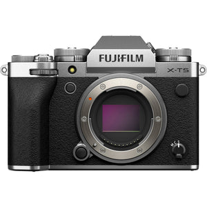 FUJIFILM X-T5 Mirrorless Camera Silver Bundle
