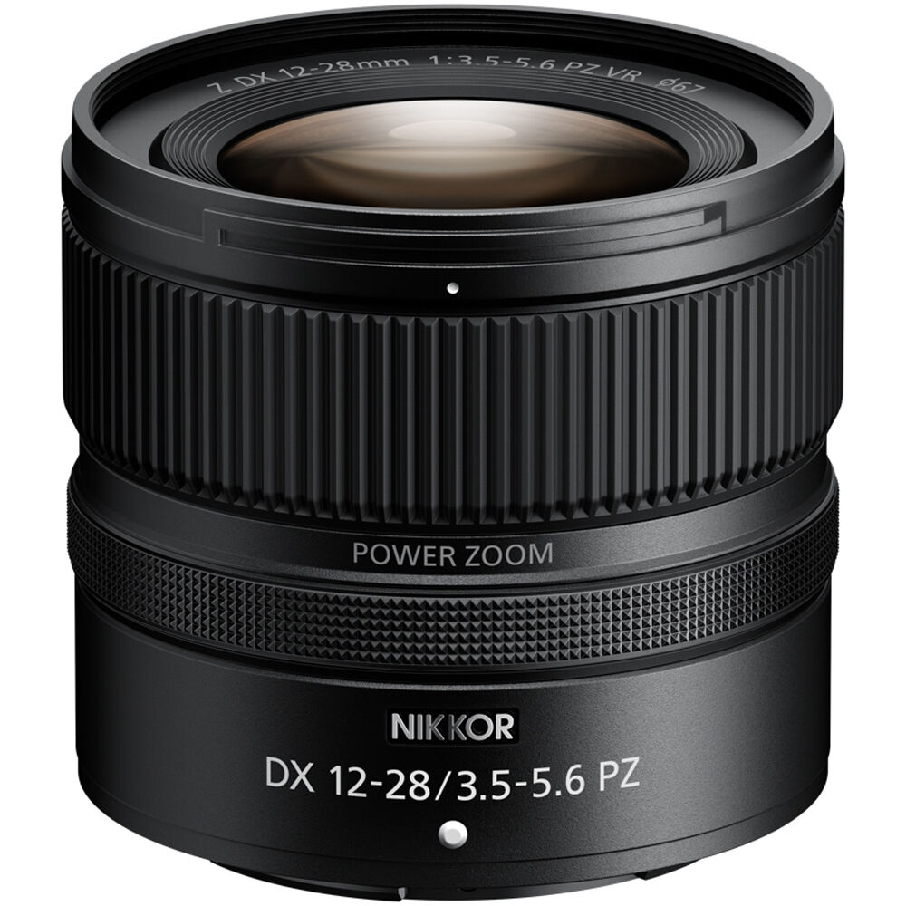 Nikon NIKKOR Z DX 12-28mm f/3.5-5.6 PZ VR Lens Nikon Z 20118 + 64GB Memory - Bundle