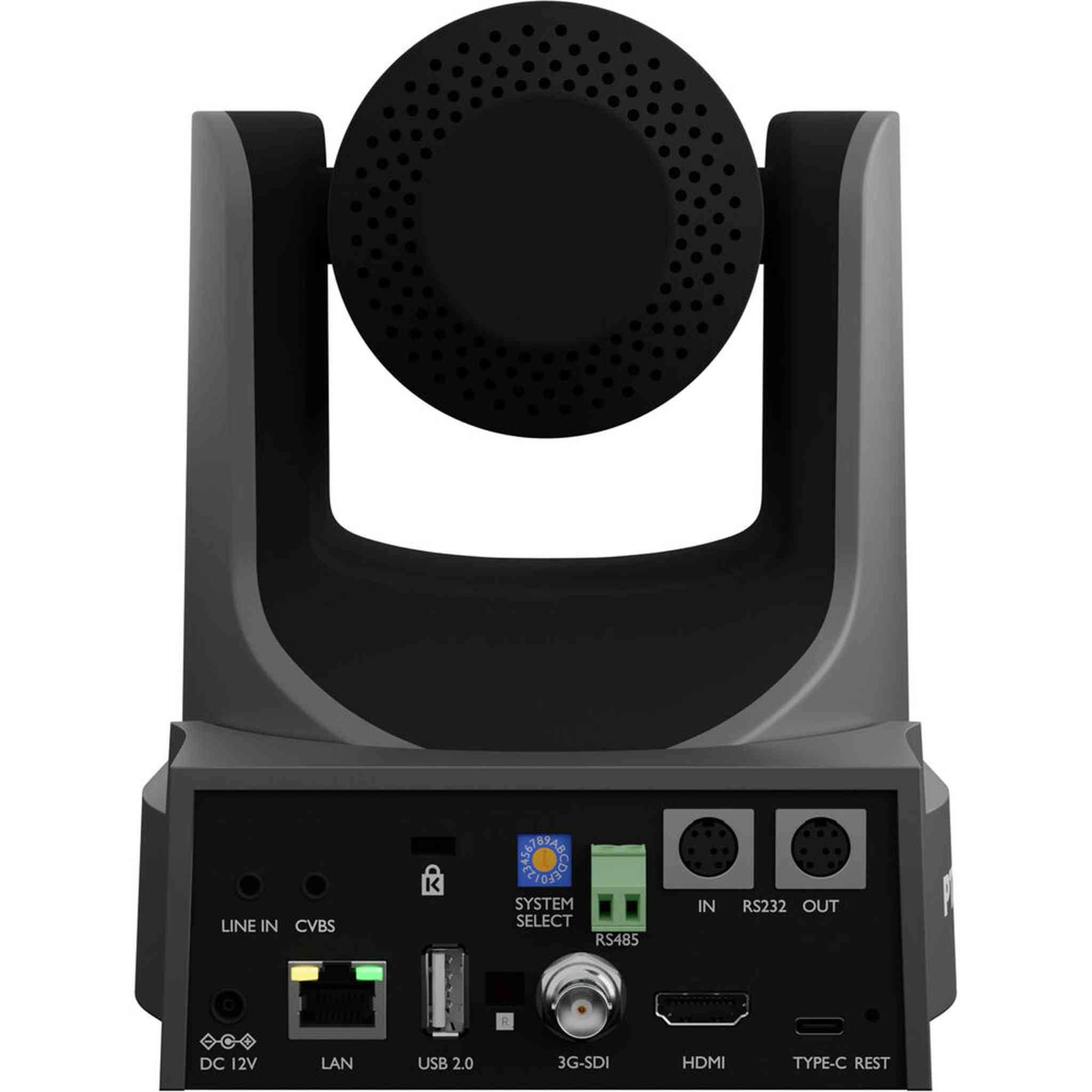 PTZOptics Move SE PTZ Camera with 30x Optical Zoom Gray PT30X-SE-GY-G3 + Wall Mount PTZOptics