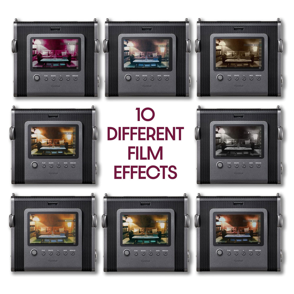 FUJIFILM INSTAX WIDE EVO Hybrid Instant Film Camera, Pack of 2 instax Film