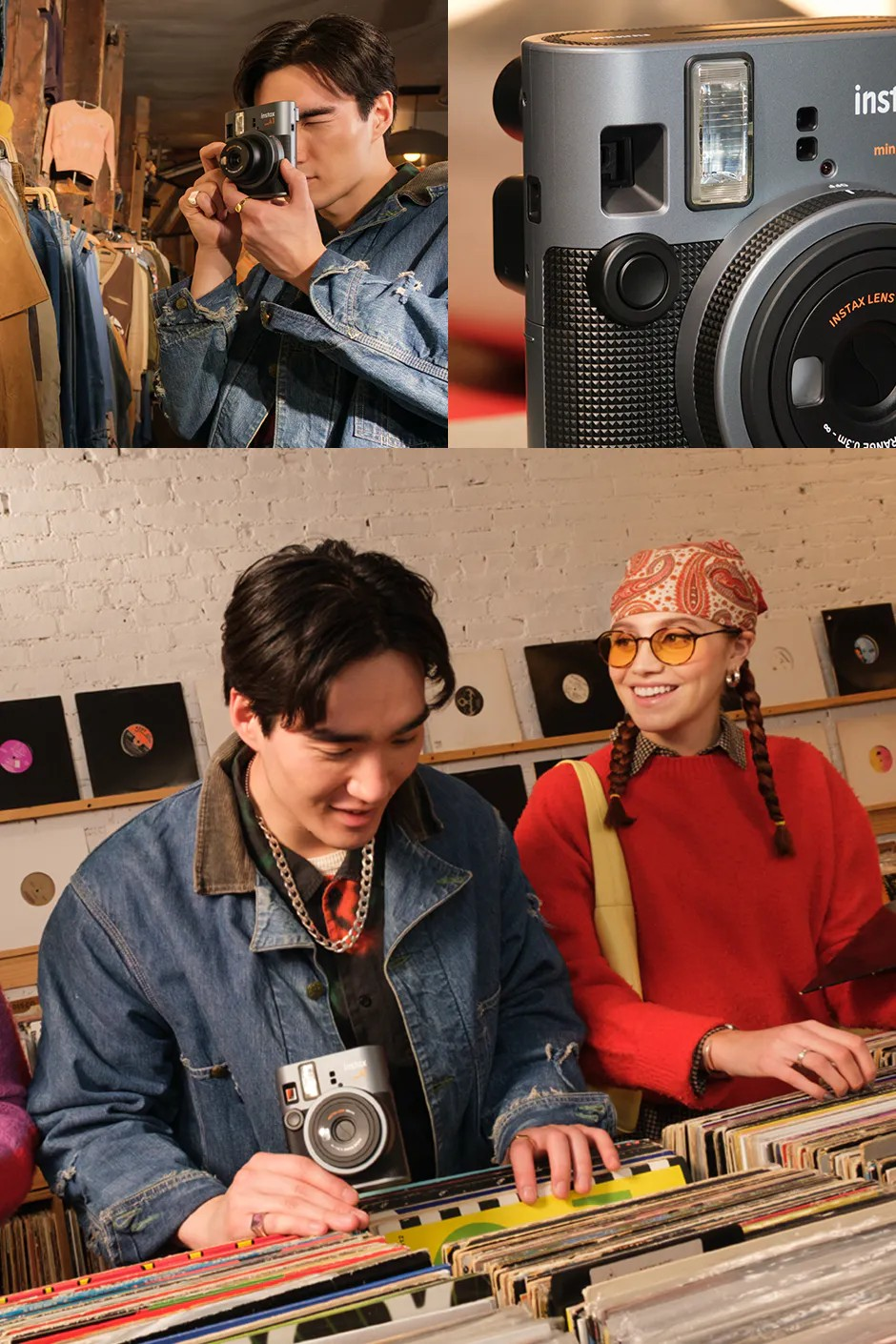 FujiFilm Instax Mini 41 Instant Film Camera + Instant-mini Film 20 Sheets