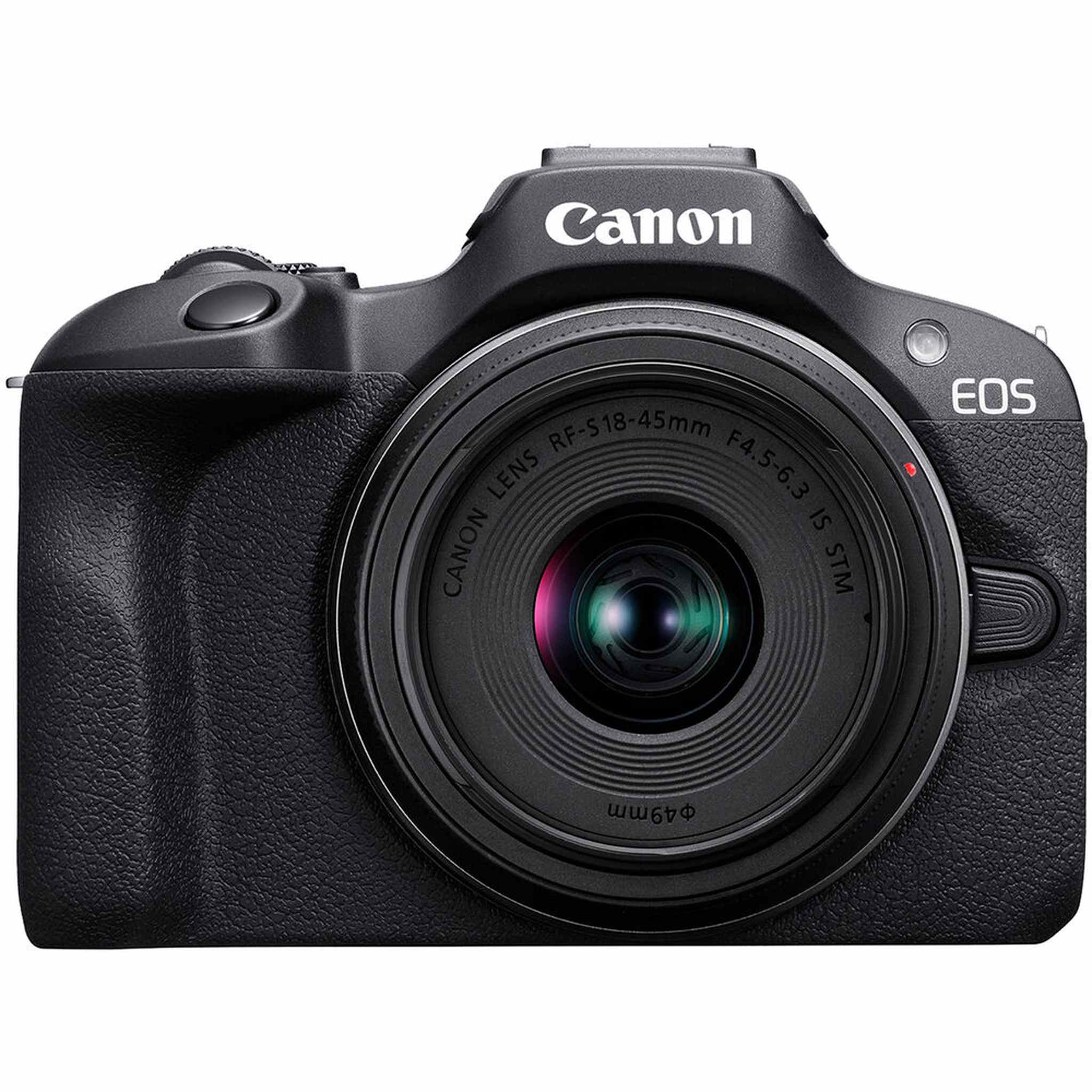 Canon EOS R100 Mirrorless Camera with 18-45mm Lens + Rode Mic + Filter Kit + More - Reconditioned Canon