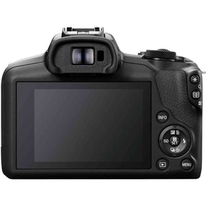 Canon EOS R100 Mirrorless Camera with 18-45mm Lens + Rode Mic + Filter Kit + More Canon