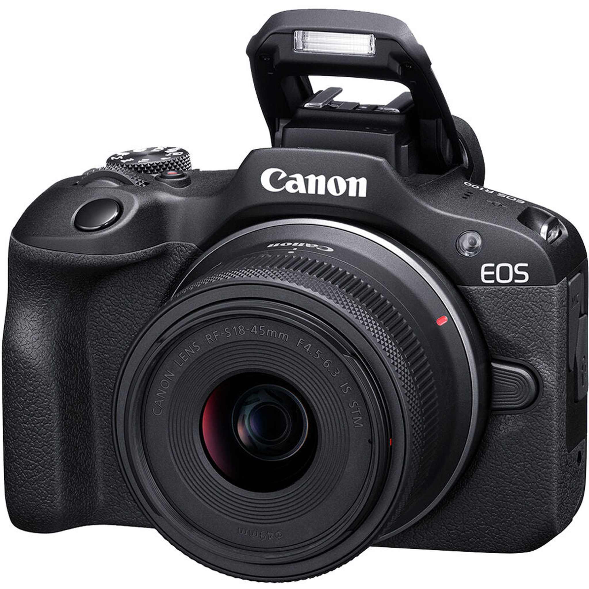 Canon EOS R100 Mirrorless Camera with 18-45mm and 55-210mm Lenses Pro Kit