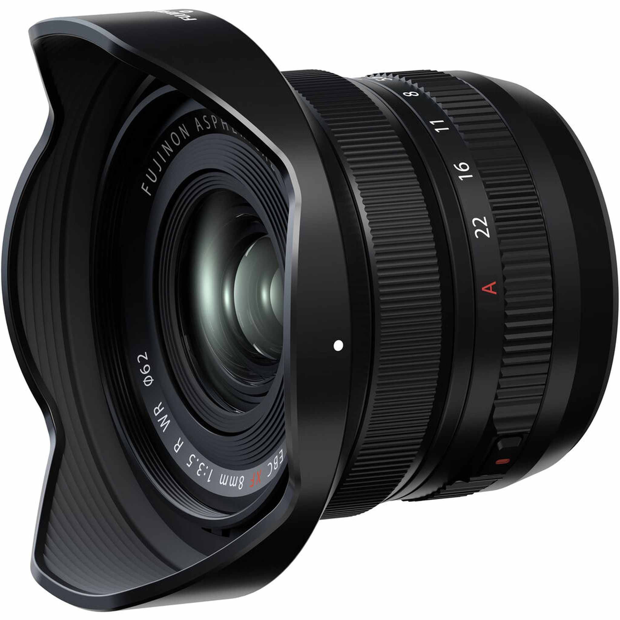 Fujifilm XF 8mm f/3.5 R WR Ultra-Wide Angle Lens + 64GB SD Card Bundle Fujifilm