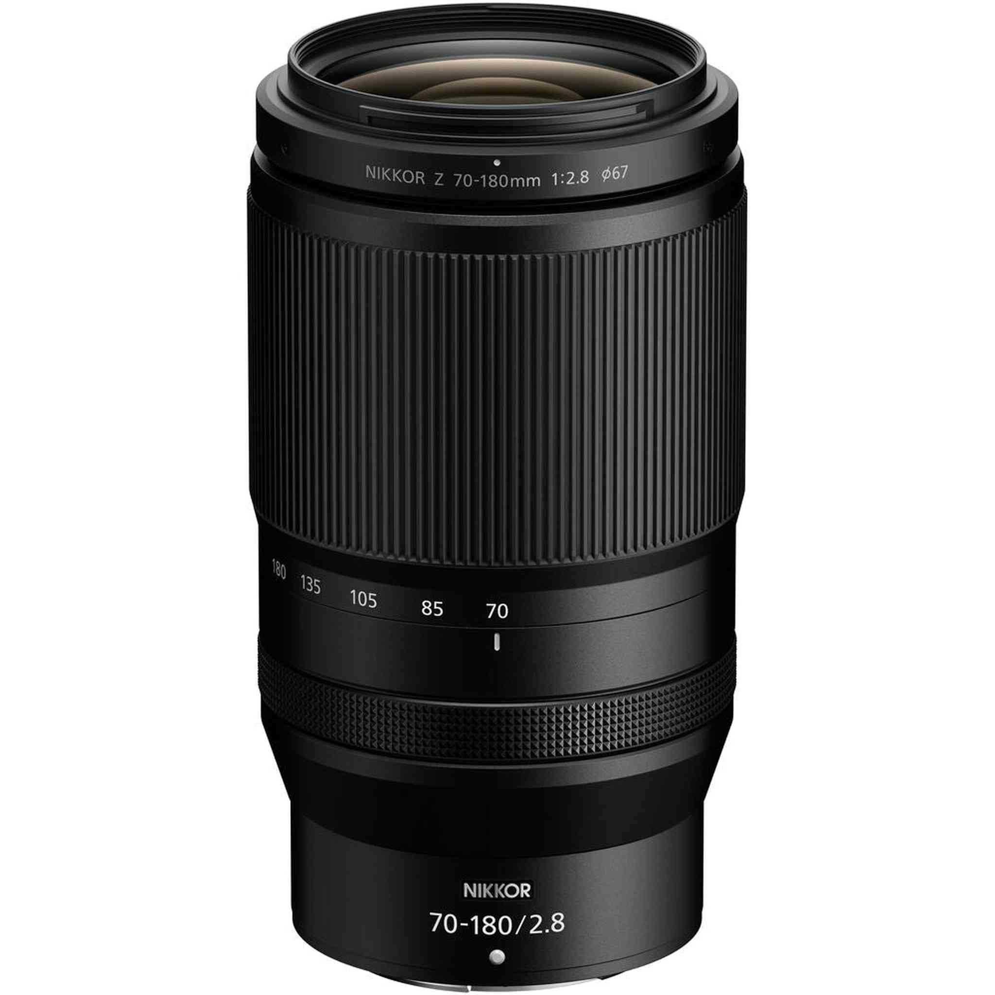 Nikon - NIKKOR Z 70-180mm f/2.8 Standard Zoom Lens for Z Mount Cameras 20120 - Bundle Nikon