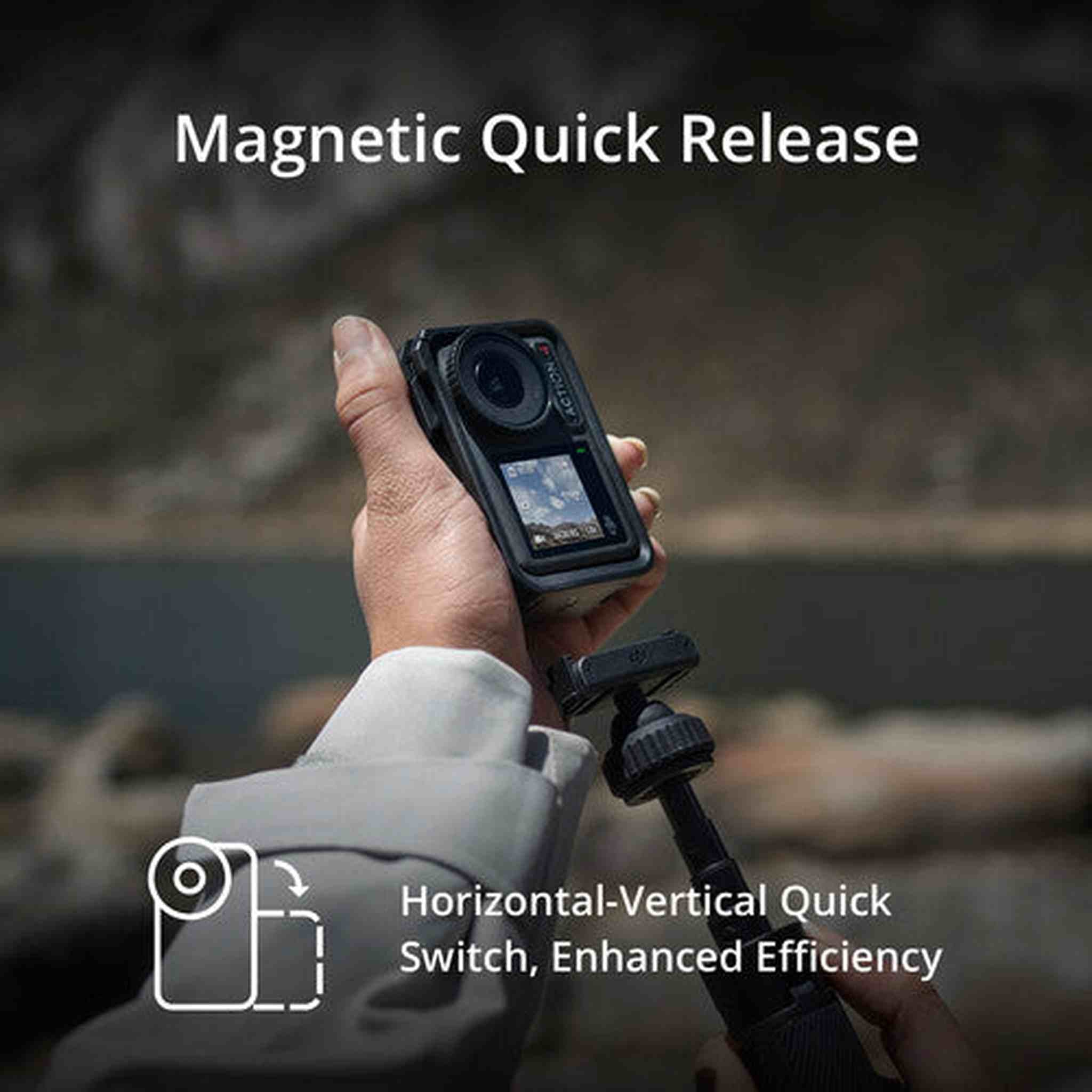 DJI Osmo Action 4 Camera Standard Combo - WaterProof Action Camera With 50-In-1 Action Kit DJI