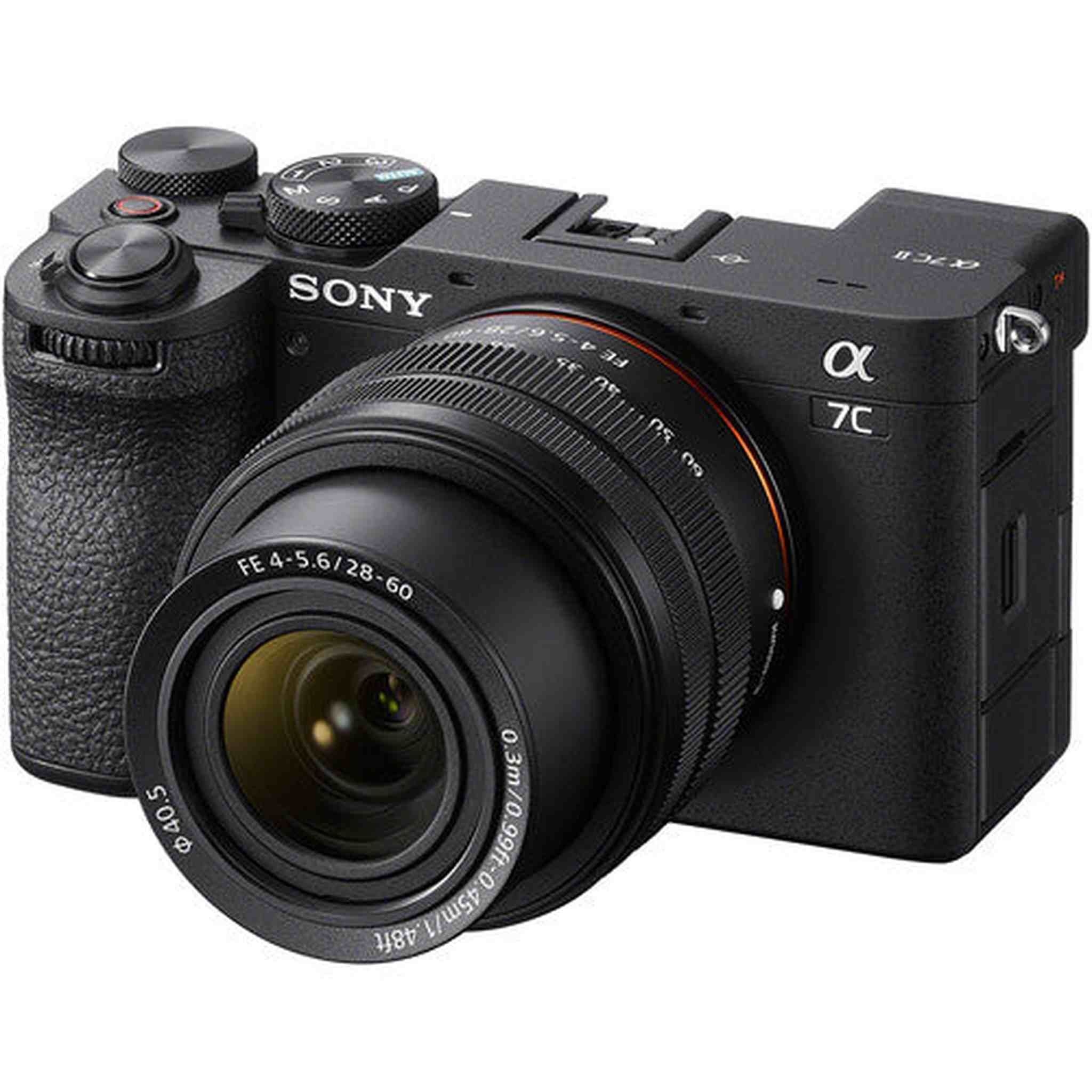 Sony a7C II Mirrorless Camera with 28-60mm Lens ILCE-7CM2L/B + 64GB SF-G Tough Card