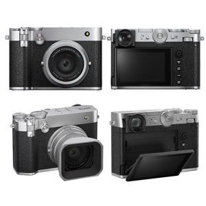 FUJIFILM GFX100RF 102MP Mirrorless Digital Camera Bundle + Accessories Silver