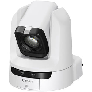 Canon CR-N100 4K NDI PTZ Camera White with 20x Zoom + HDMI Cable + More Bundle