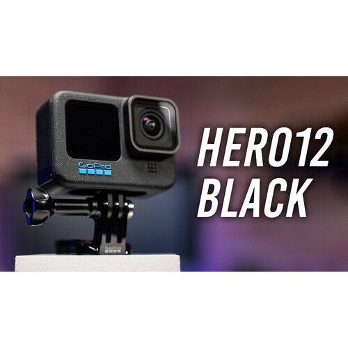 Go Pro HERO12 - Action Camera + 64GB Card, 50 Piece Accessory Kit and 2 Batteries