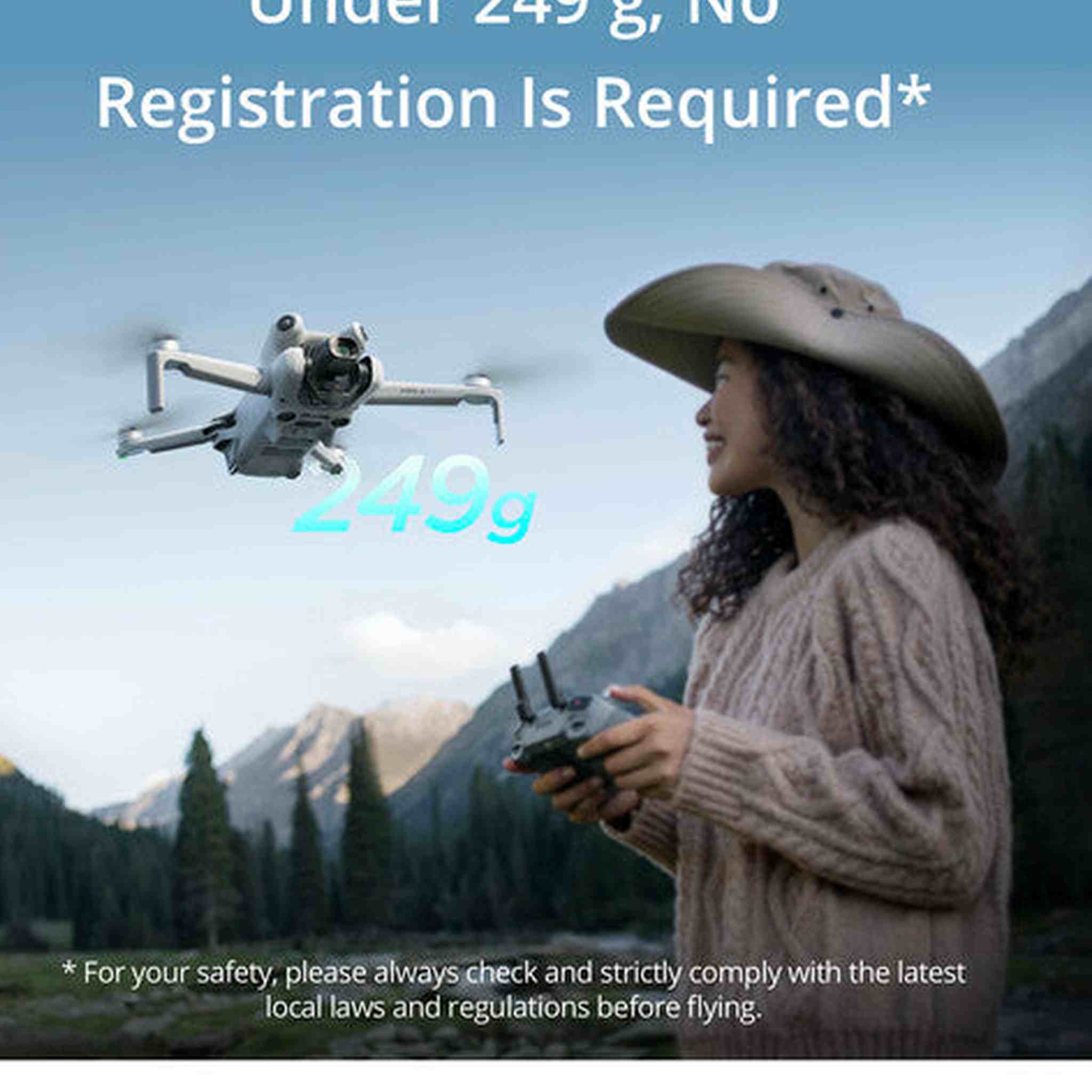 DJI Mini 4 Pro Drone Fly More Combo Plus with RC 2 Controller Accessory Bundle