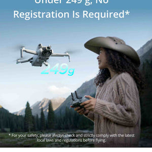DJI Mini 4 Pro Drone Fly More Combo Plus with RC 2 Controller Accessory Bundle