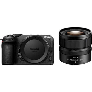 Nikon Z30 Lightweight Mirrorless Camera with 12-28mm Zoom Lens 1781 Bundle