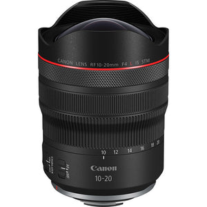 Canon RF 10-20mm f/4 L IS STM Lens, Ultra-Wide-Angle Lens, Bundle