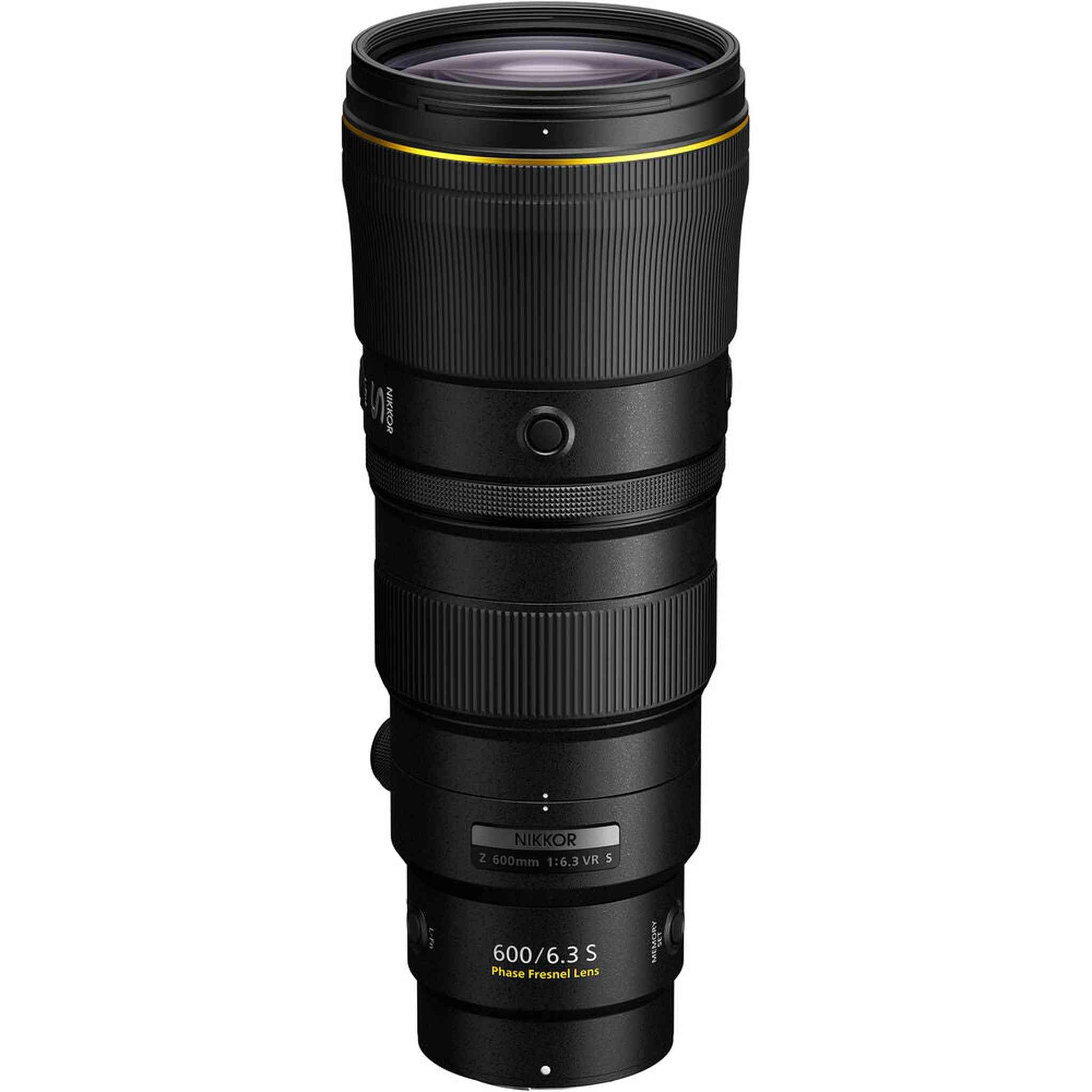 Nikon NIKKOR Z 600mm f/6.3 VR S Lens 20122 + 64GB Memory Card + BackPack - Bundle