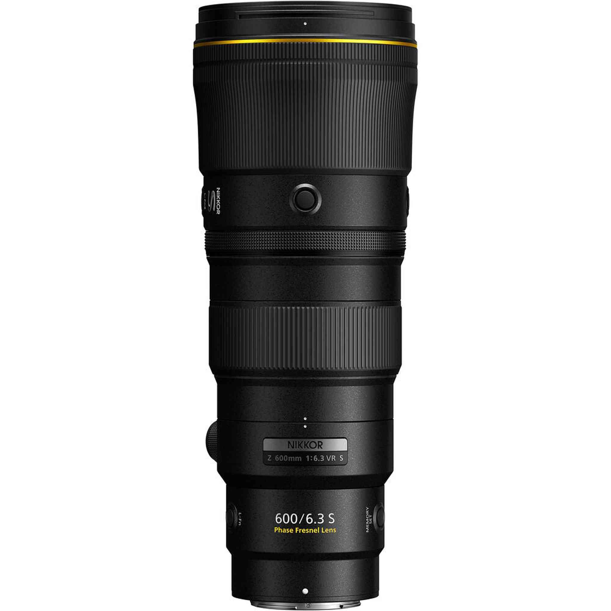 Nikon NIKKOR Z 600mm f/6.3 VR S Lens 20122 + 64GB Memory Card + BackPack - Bundle