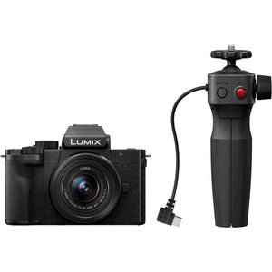 Panasonic Lumix G100D 4K Mirrorless Vlogging Camera 12-32mm Lens + Tripod Grip