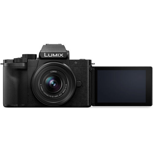 Lumix G100D 4K Mirrorless Camera 12-32mm + G Vario 45-150mm + M.Zuiko ED 30mm