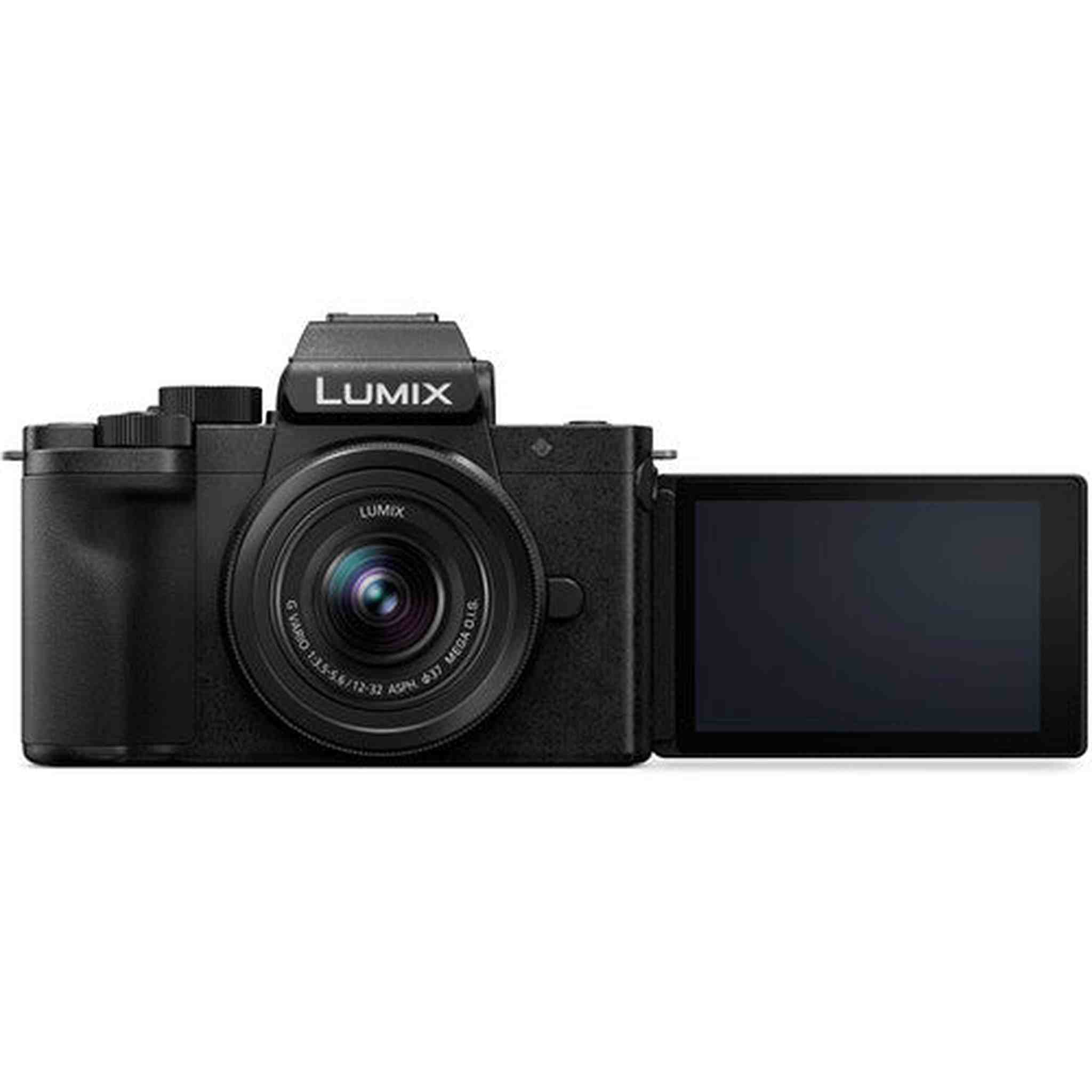 Panasonic Lumix G100D 4K Mirrorless Vlogging Camera with 12-32mm Lens Bundle