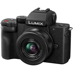 Lumix G100D 4K Mirrorless Camera M.Zuiko ED 60mm Lens+12-32mm+G Vario 45-150mm