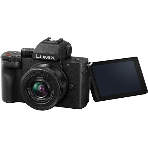 Panasonic Lumix G100D 4K Mirrorless Vlogging Camera with 12-32mm Lens Bundle