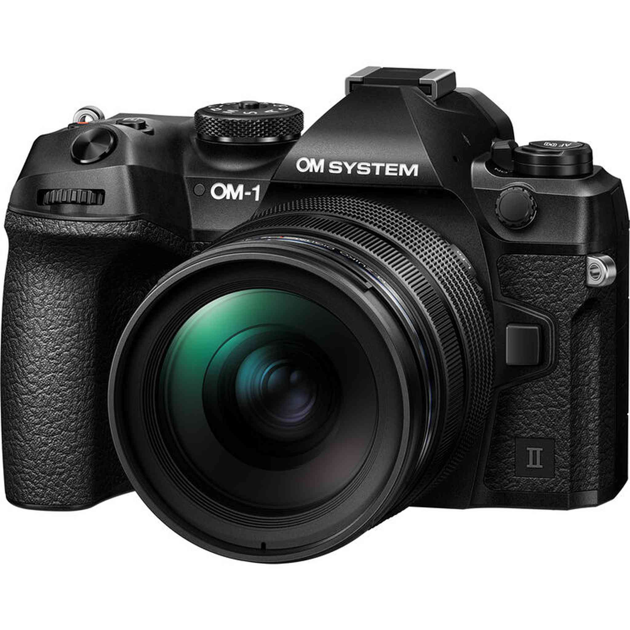 OM SYSTEM OM-1 Mark II Mirrorless Camera with 12-40mm f/2.8 PRO Lens + 64GB Card + Bag