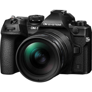 OM SYSTEM OM-1 Mark II Mirrorless Camera with 12-40mm f/2.8 PRO Lens + 64GB Card + Bag
