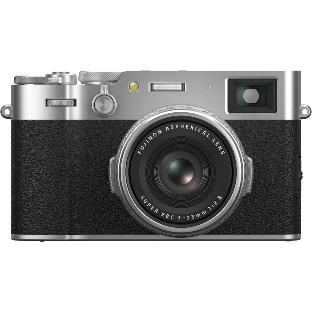 FUJIFILM X100VI Digital Camera Silver 16821822 + 64GB Card + Starter Bundle -