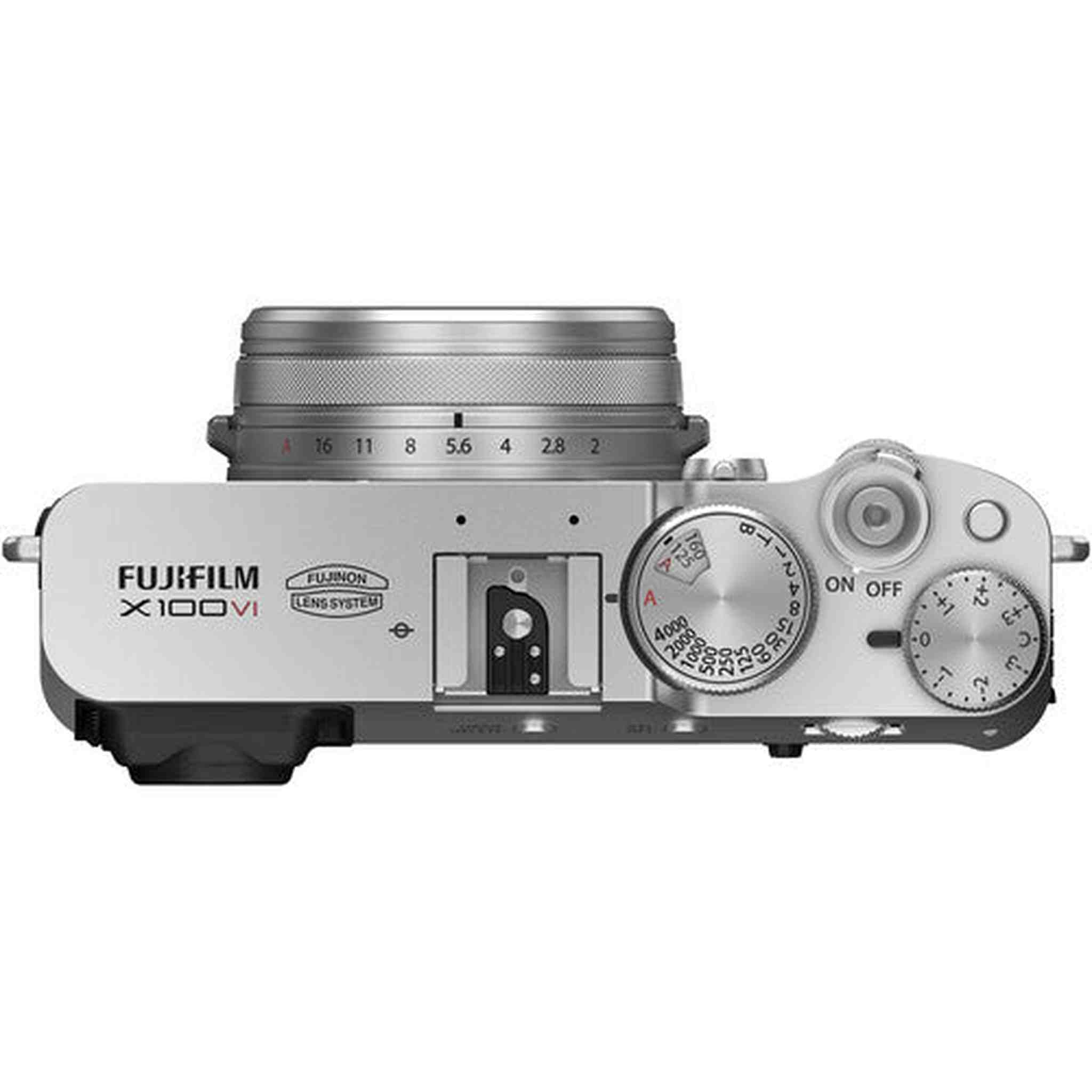 FUJIFILM X100VI Digital Camera Silver 16821822 + 64GB Card + Starter Bundle -