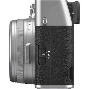 FUJIFILM X100VI Digital Camera Silver 16821822 + 64GB Card + Starter Bundle -