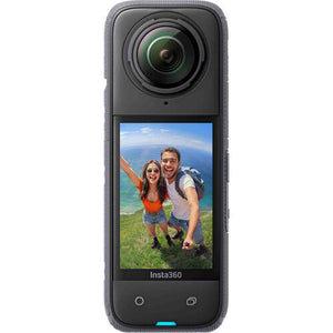 Insta360 X4 - Waterproof 360 Action Camera + 2 Extra Batteries + Charger + More
