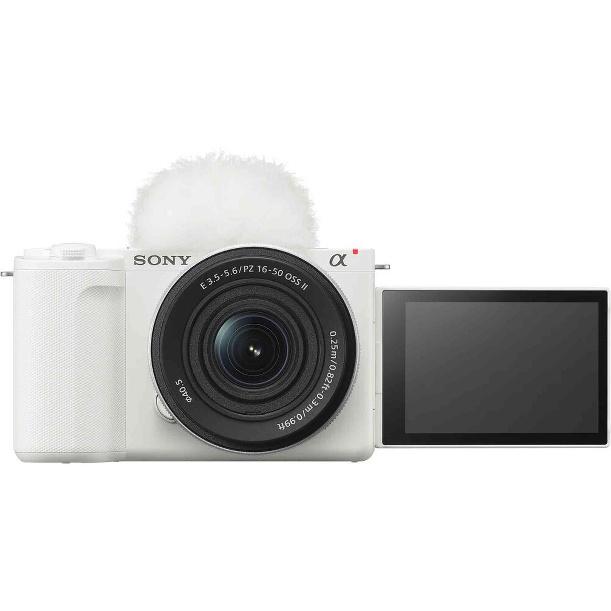 Sony Alpha ZV-E10 II Mirrorless Camera with 16-50mm Lens + Sony E 10-18mm Lens + More