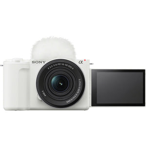 Sony Alpha ZV-E10 II Mirrorless Camera with 16-50mm Lens + 4K Monitor + Pro Mic + More