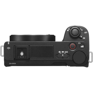 Sony Alpha ZV-E10 II Mirrorless Camera + Sony 18-105mm Lens + 64GB Memory Card + More